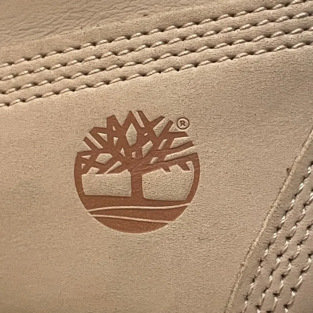 Timberland A2322 Cameo Rose Shearling Boots | Real Sheepskin, Pink Leather, 8 - Picture 5 of 10